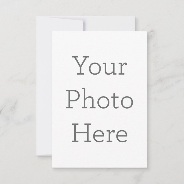 3.5" x 5" Flat Thank You Card (Front)