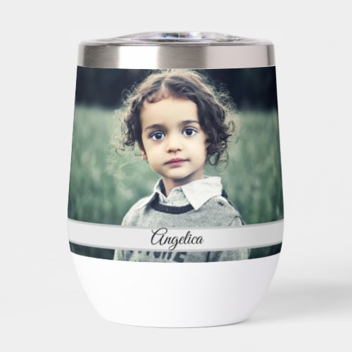 Create Your Own Photo Thermal Wine Tumbler
