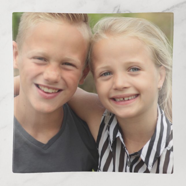 Create Your Own Photo Trinket Tray (Front)
