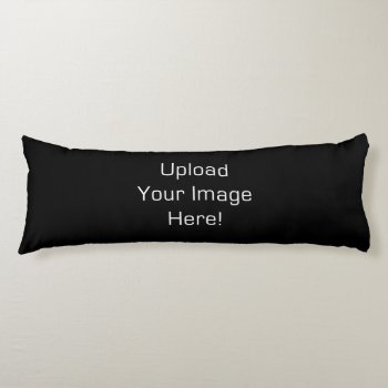Create-your-own Photo Upload Body Pillow by StyledbySeb at Zazzle