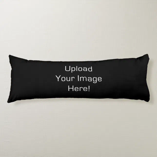 CreateYourOwn Photo Upload Body Pillow Zazzle