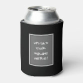 DIY foam custom koozie can and bottle drink cooler for Dad - Merriment  Design