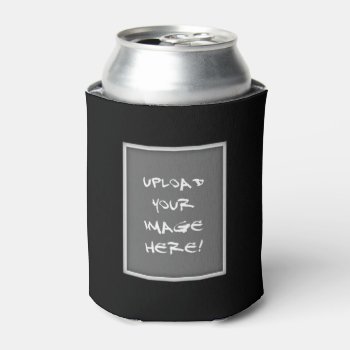 Create-your-own Photo Upload Can Cooler by StyledbySeb at Zazzle