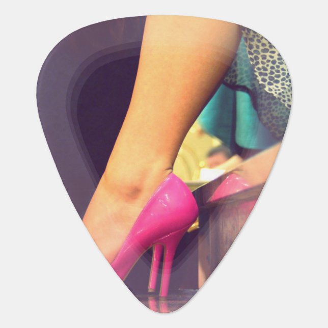 Create-Your-Own Photo Upload Guitar Pick (Front)