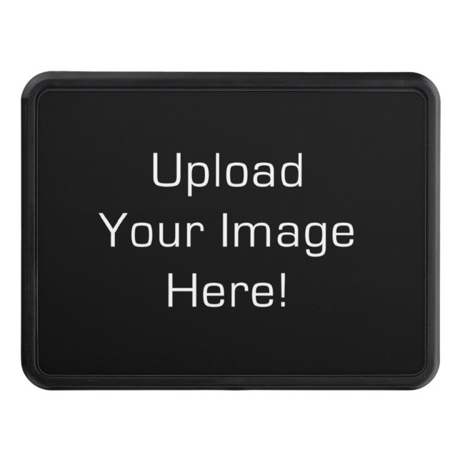 Create-Your-Own Photo Upload Hitch Cover Receiver (Front)
