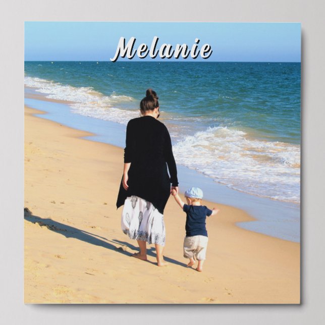 Create Your Own Photo Wall Tiles Gift Custom Name (Front Set)