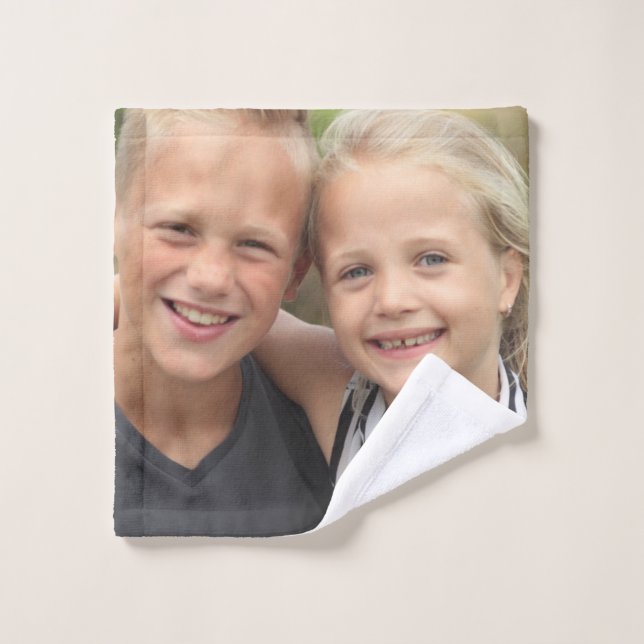 Create Your Own Photo Wash Cloth (Wash Cloth)