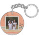 Create Your Own Photo Watercolor Boho Keychain