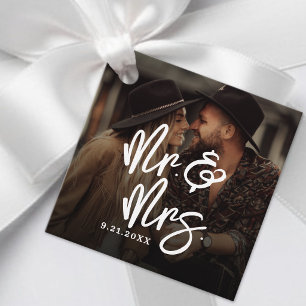 Create Your Own Photo Wedding Favor Tags