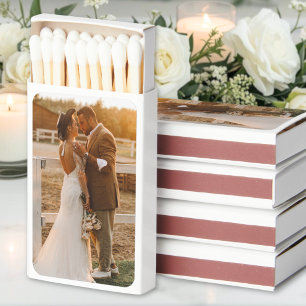 Create Your Own Photo Wedding Matchboxes