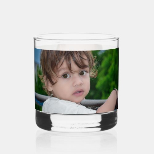 Create Your Own Photo Whiskey Glass