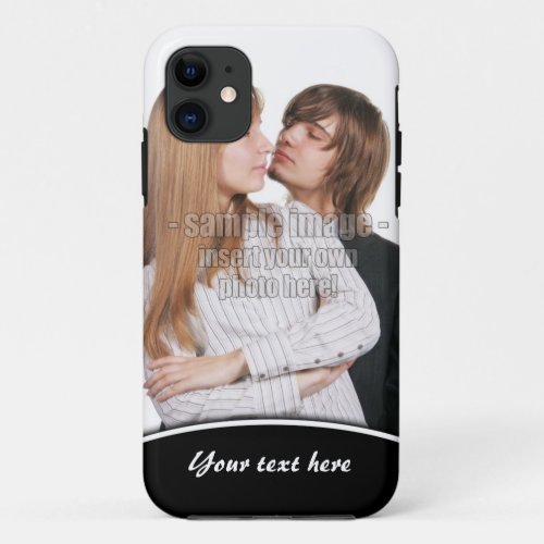 Create Your Own Photo Whtie Edge iPhone5 iPhone 11 Case