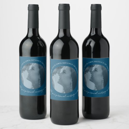 Create Your Own Photo Wine Label 