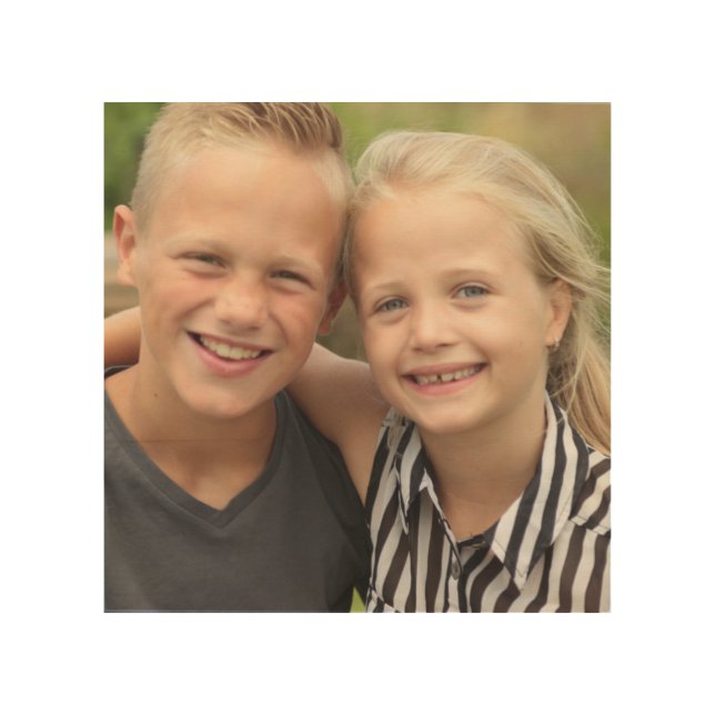 Create Your Own Photo  Wood Wall Art (Front)