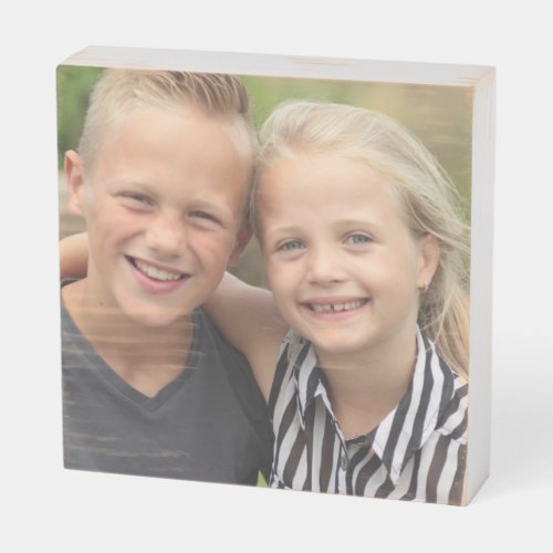 Create Your Own Photo Wooden Box Sign