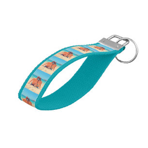 Create Your Own Photo Wrist Keychain Gift