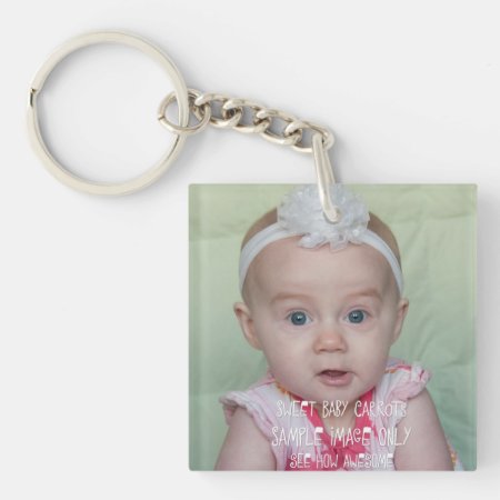Create Your Own Photograph Or Artwork Keychain