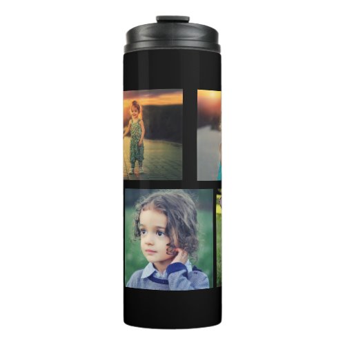 Create your own photos photo collage family thermal tumbler