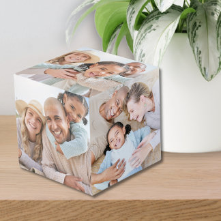 Create Your Own Picture Family Photos Cube
