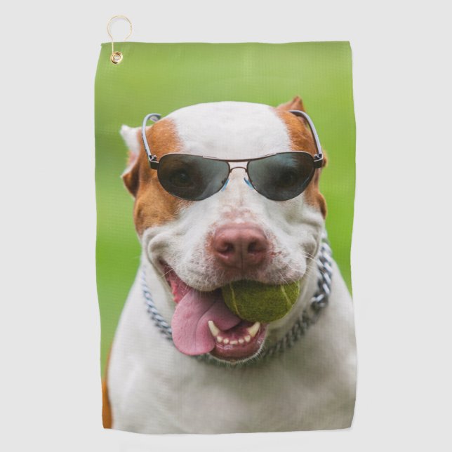 Create Your Own Picture Personalized Photo Golf Towel (Front)