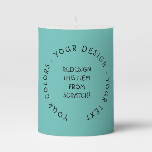 Create Your Own Pillar Candle