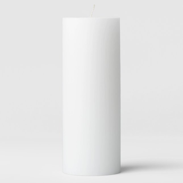 Create Your Own Pillar Candle (Front)