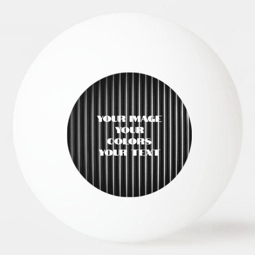Create Your Own Ping Pong Ball