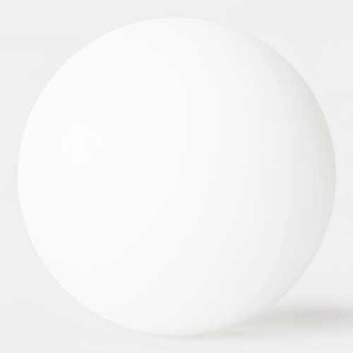 Create Your Own Ping Pong Balls