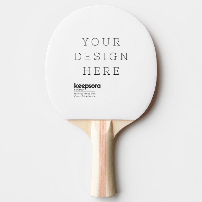 Create Your Own Ping Pong Paddle (Front)