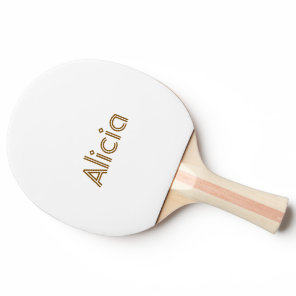 Create Your Own Ping Pong Paddle, Full Print Back  Paddle