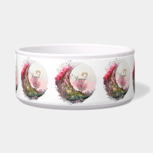 Create Your Own Pink Moon Landscape Bowl