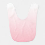 Create Your Own Pink Ombre Baby Bib at Zazzle