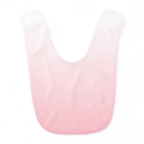 Create Your Own Pink Ombre Baby Bib