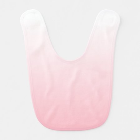 Create Your Own Pink Ombre Baby Bib