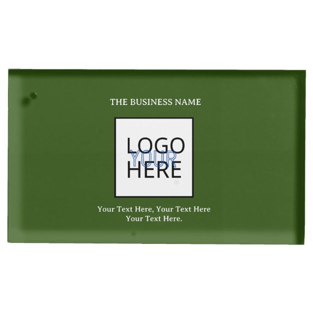 Create your own  place card holder (Front)