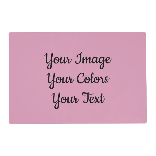 Create Your Own Placemat (Front)