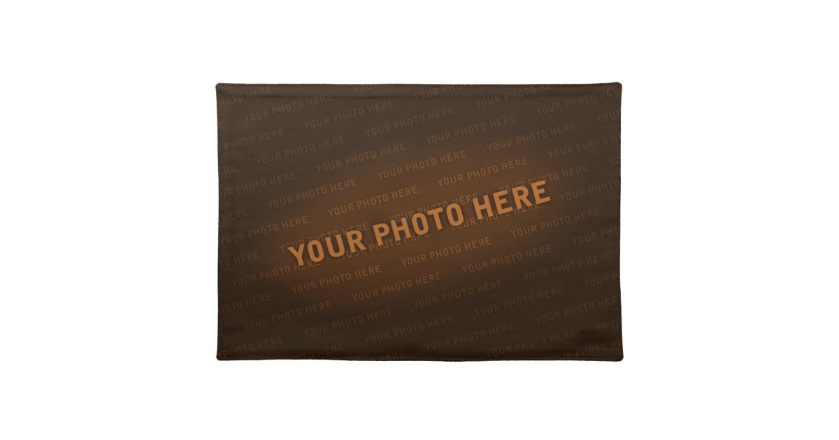 Create Your Own Placemat Zazzle
