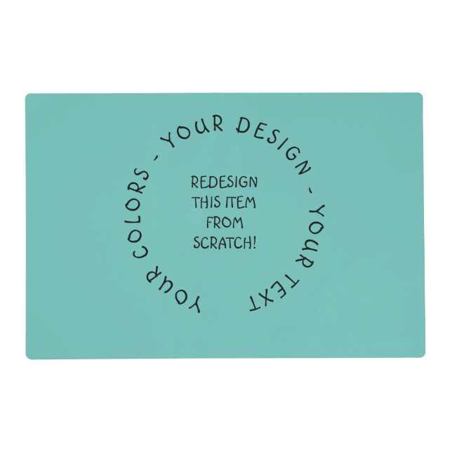 Create Your Own Placemat (Front)
