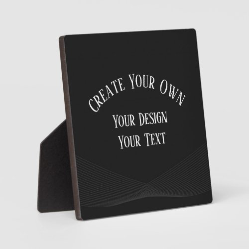 Create Your Own Plaque