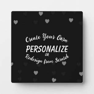 Create Your Own Plaque