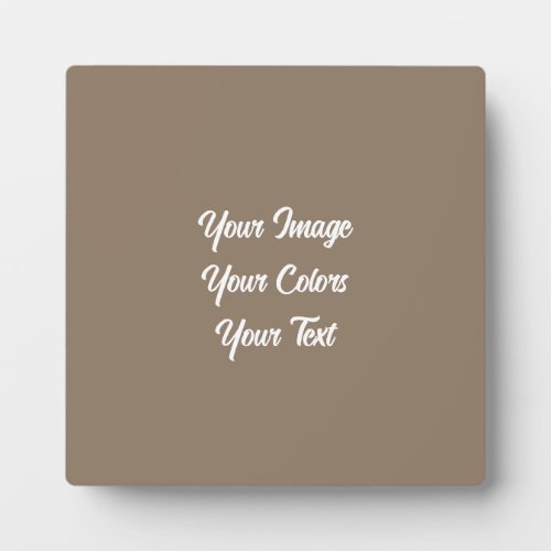 Create Your Own Plaque