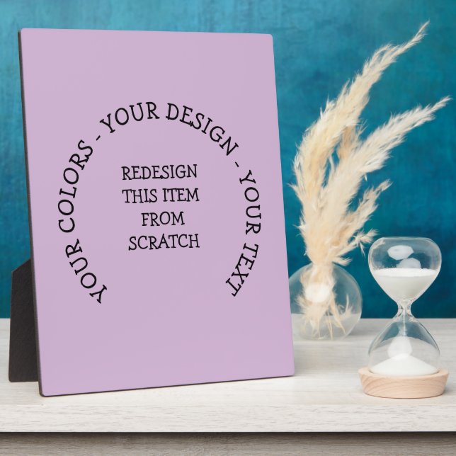Create Your Own Plaque (Side)