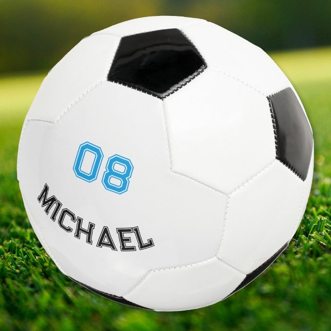 Create Your Own Player Name Jersey Number Custom Soccer Ball (Create Your Own Player Name Jersey Number Custom Soccer Ball)