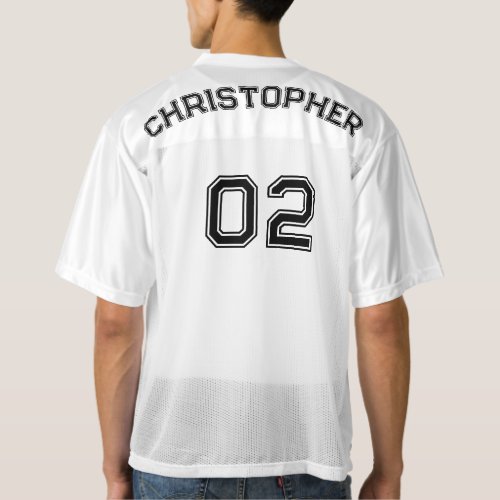 Create Your Own Player Team Name Number Sports Fan Mens Football Jersey