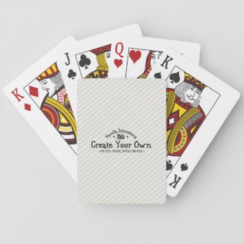 Create Your Own Playing Cards by Vanillaextinctions at Zazzle