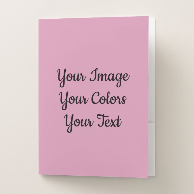 Create Your Own Pocket Folder (Front)