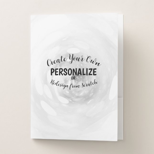 Create Your Own Pocket Folder (Front)