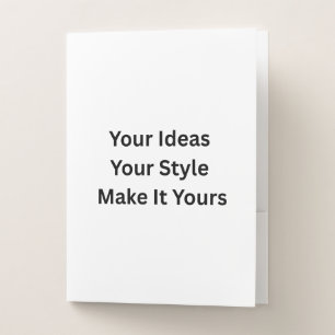 Create Your Own Pocket Folder