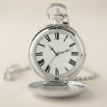 Create Your Own Pocket Watch<br><div class="desc">Add your own image or text to customize!

Visit our shop for more coordinating wedding and event supplies,  decor and favors.</div>
