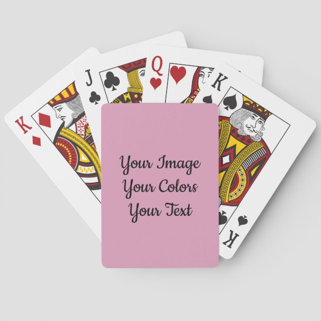 Create Your Own Poker Cards (Back)